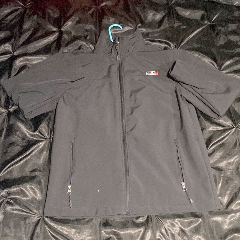 32 degrees Black Zip up coat
